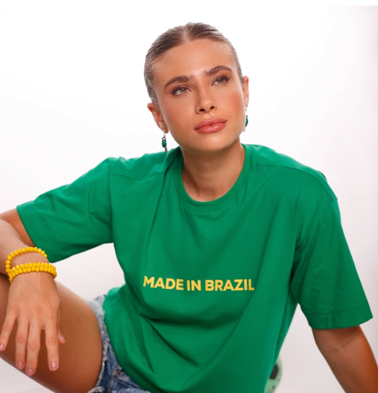 Camiseta Made in Brazil