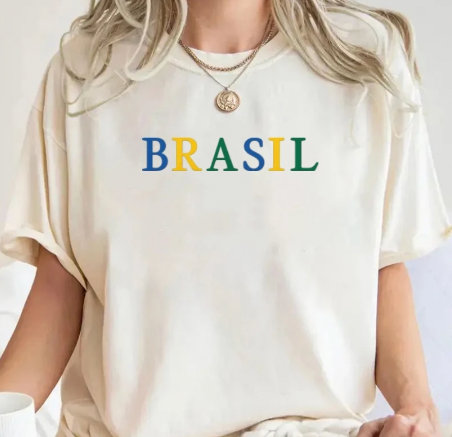 Camiseta Brasil Branca