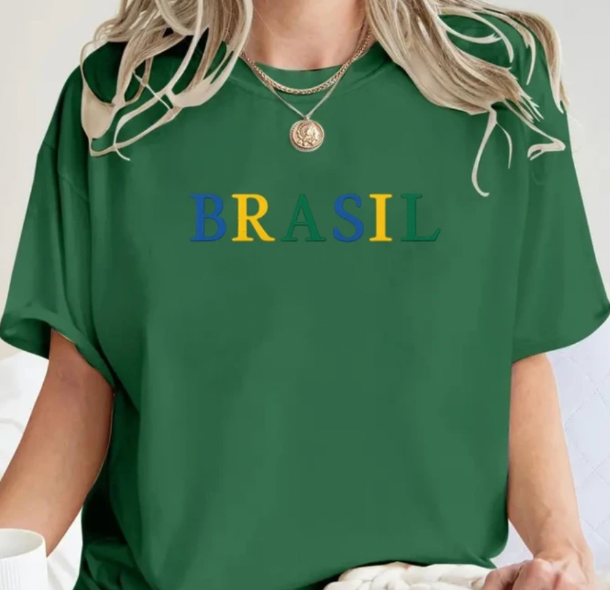 Camiseta Brasil Verde