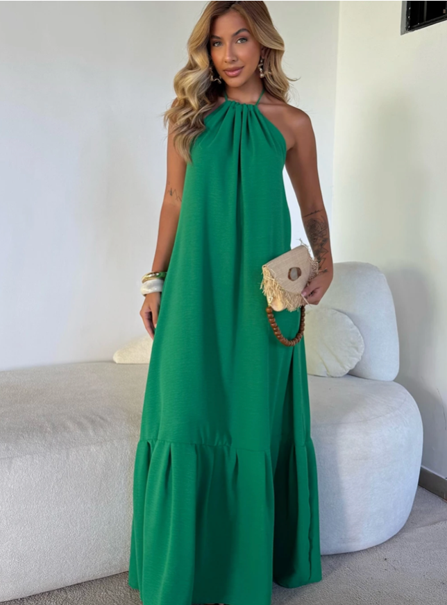 Vestido Feminino Longo Verde