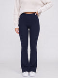 Calça Legging Flare Feminina Térmica Peluciada Cintura Alta
